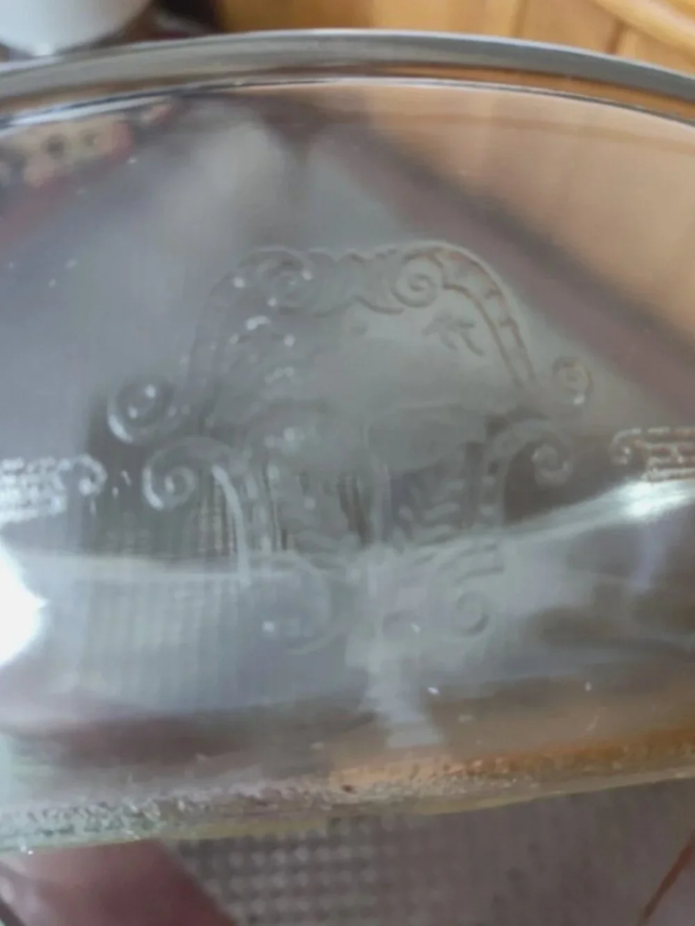 Vintage Glasbake #225 1-Quart Oval Clear Glass Casserole Baking Dish
